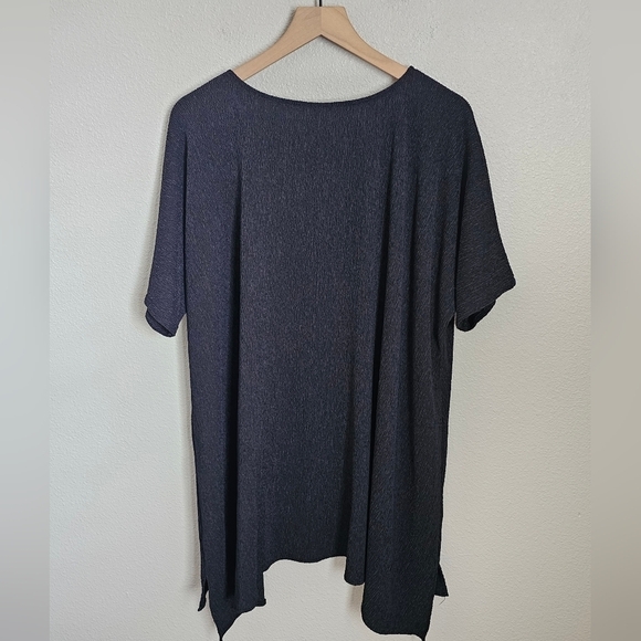 Igor Dobranic Black Oversized Lagenlook Tunic Top - Picture 5 of 8